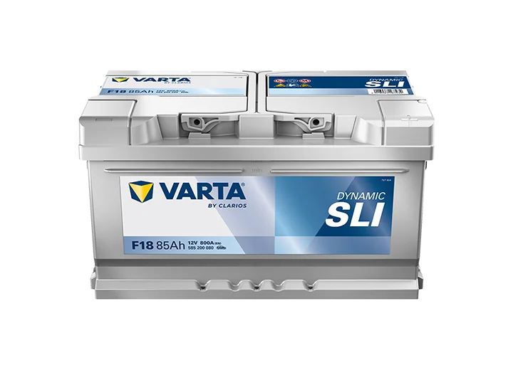 Аккумулятор Varta Silver DYM, 12 вольт, 85 ампер, Обратная полярность (585200080)